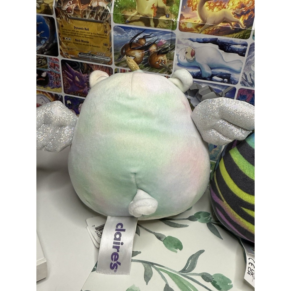Squishmallows Lot of 5 Safiyah Zebra Winona Pegacorn Brixton Tabitha Karina 6" - Picture 6 of 8